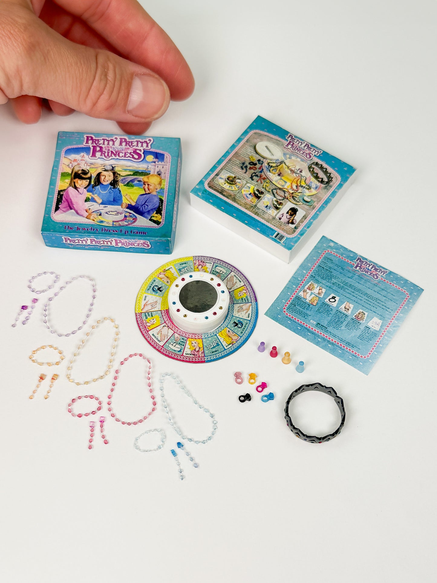Miniature 1990 Pretty Pretty Princess Complete Game | 1:12 Scale