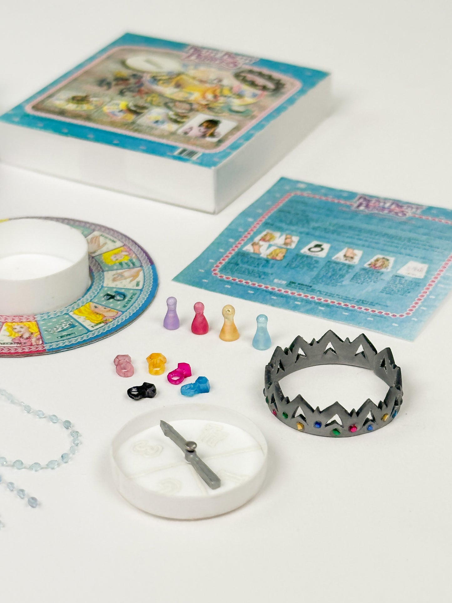 Miniature 1990 Pretty Pretty Princess Complete Game | 1:12 Scale